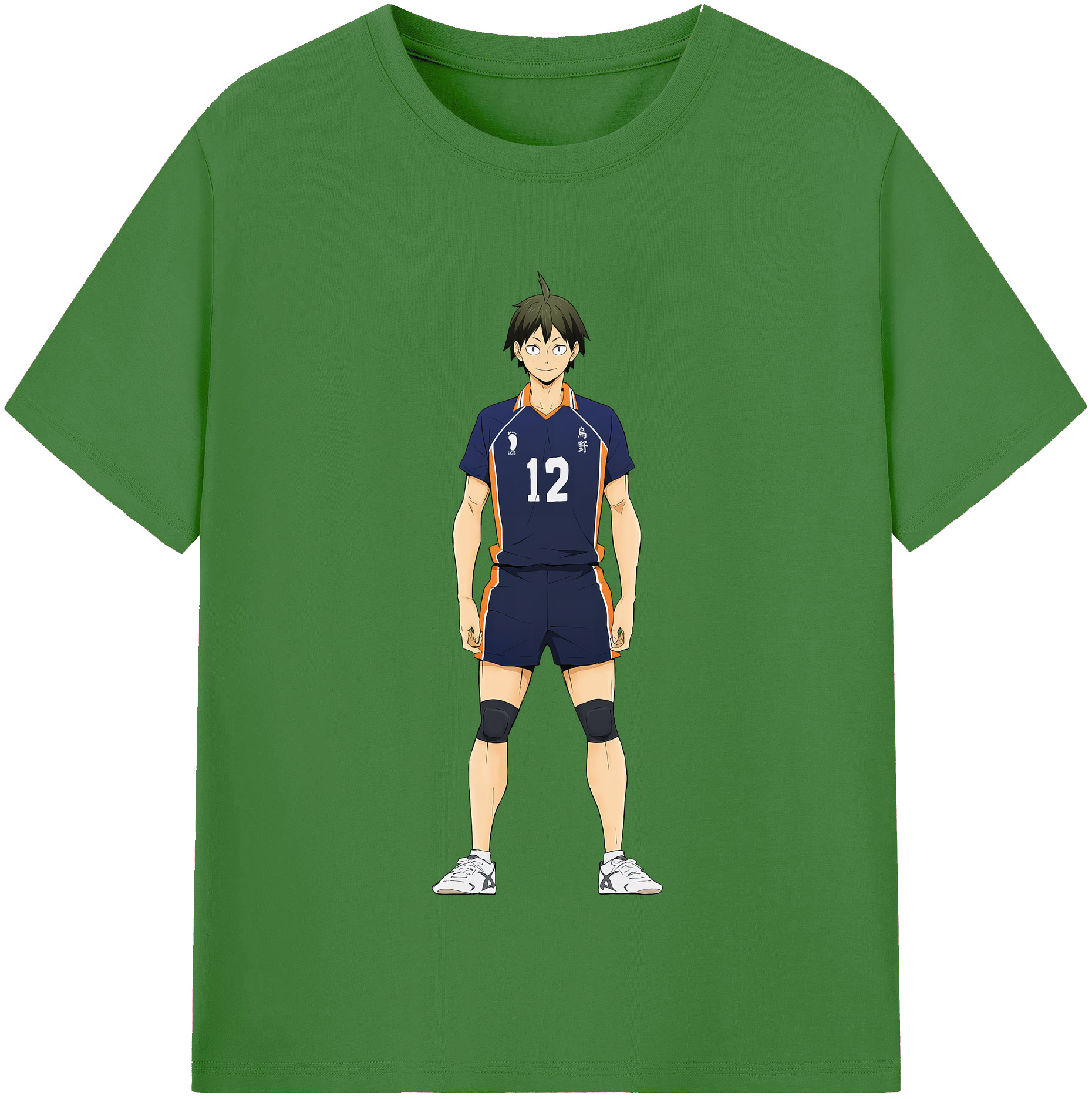 （画像用） ハイキュー!! Haikyu!! レディースカジュアルプリントTシャツ（綿100％）